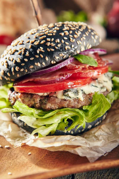 Leckere frische Burger — Stockfoto