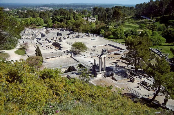 Starověké město Glanum — Stock fotografie