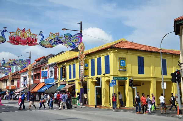 Little India district in Singapore — Stock Photo, Image