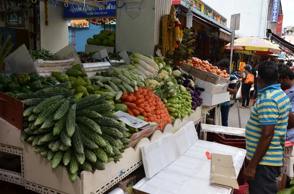 Little India district in Singapore — Stock Photo, Image