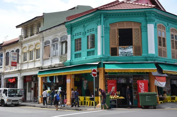 Little India district in Singapore — Stock Photo, Image