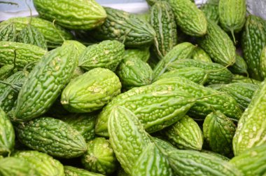 Little India bölge piyasada acı kavun yığını