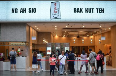 Ng Ah Sio Bak Kut Teh Resorts Dünya Sentosa bulunan