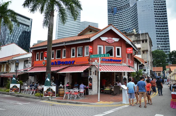 Gatorna arabiska kvartalet, Kampong Glam — Stockfoto