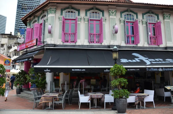 Barrio árabe de las calles, Kampong Glam — Foto de Stock