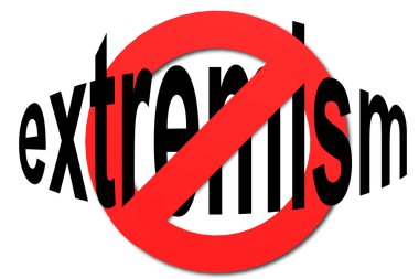 Aşırılık işareti kırmızı durdurmak