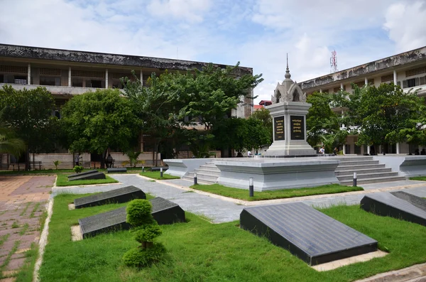 Museu do Genocídio Tuol Sleng em Phnom Penh, Camboja — Fotografia de Stock