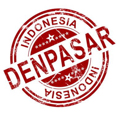 Kırmızı Denpasar damgası 