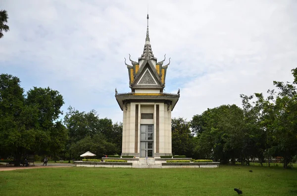 Camboja Phnom Pench campo de matança — Fotografia de Stock