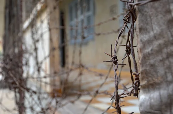 Tuol Sleng Genocide Museum i Phnom Penh — Stockfoto