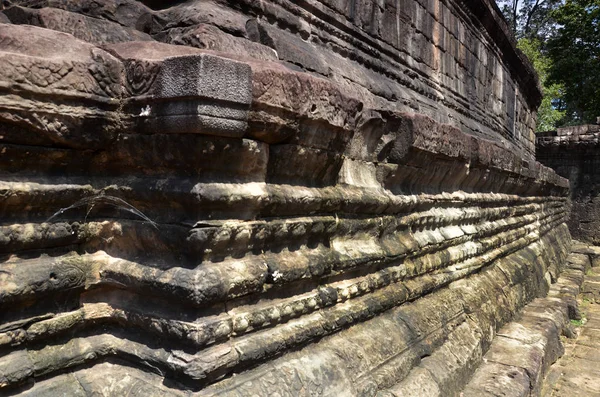 De Tempel Bayon in Angkor Wat, Cambodia — Stockfoto