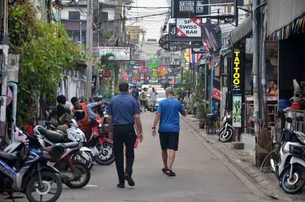 Viiew of Street in Pattaya.Thailand — Stock Photo, Image