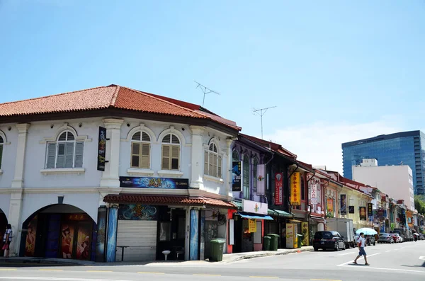 Little India district in Singapore — Stock Photo, Image