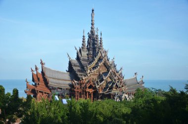 Pattaya bulunan hakikat Sanctuary