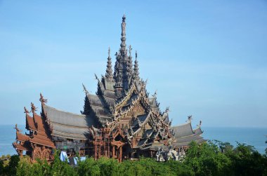 Pattaya bulunan hakikat Sanctuary