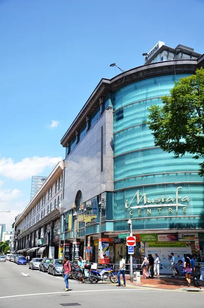 Centro Mustafa en Little India en Singapur — Foto de Stock