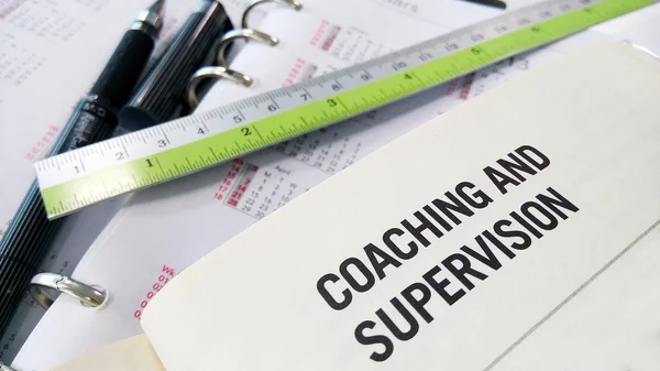 Coaching y supervisión — Foto de Stock