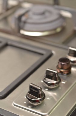 gaz sobası görüntü kadar kapatın