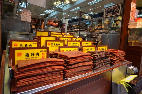 Sortimento de carne conservada chinesa — Fotografia de Stock