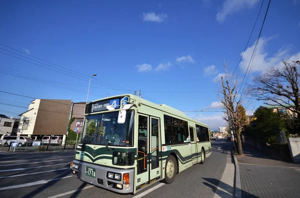 Ônibus em Kyoto, Japão — Fotografia de Stock