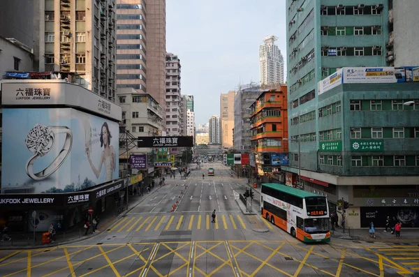Ulice Hongkongu — Zdjęcie stockowe