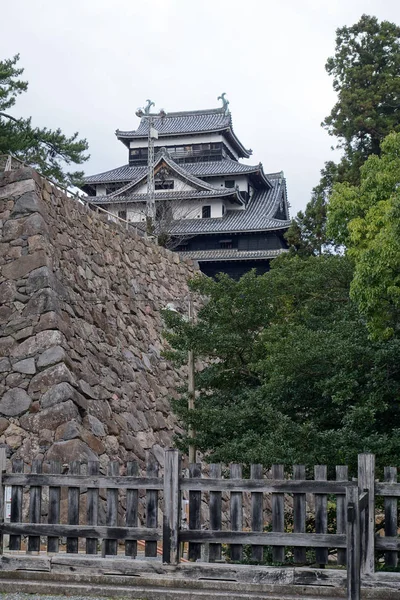 Castillo de Matsue en Matsue en la prefectura de Shimane, Japón —  Fotos de Stock