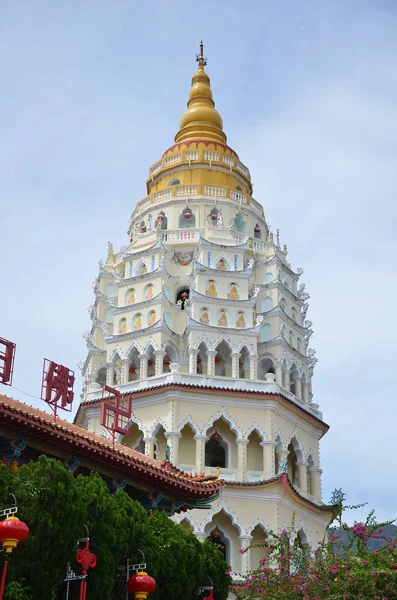 佛教寺庙林克落马寺在槟城 — 图库照片