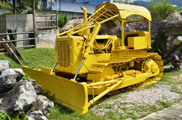 机在金塔锡采矿博物馆在金宝，马来西亚 — 图库照片