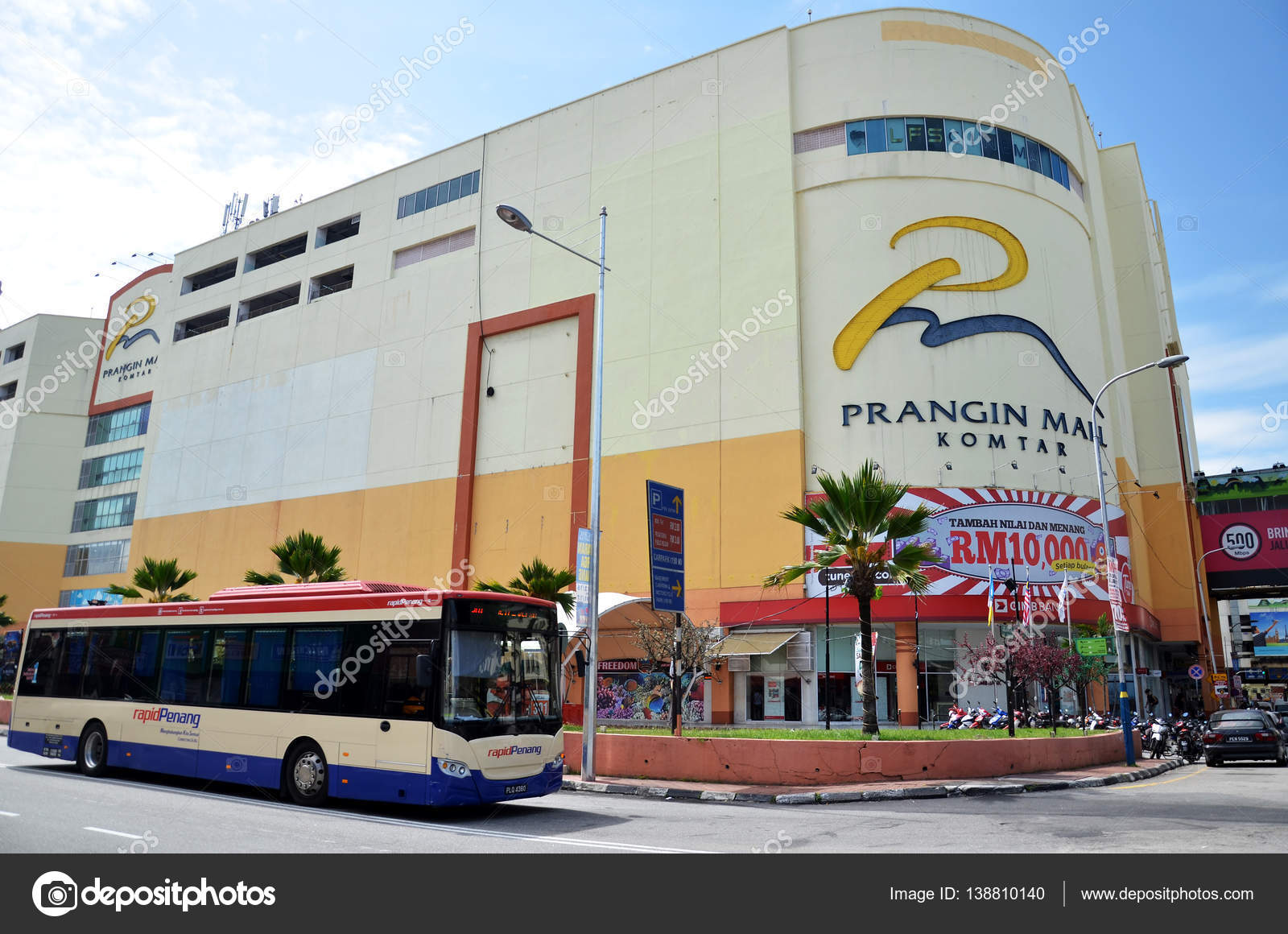 Prangin Mall Located In Georgetown Penang Stock Editorial Photo