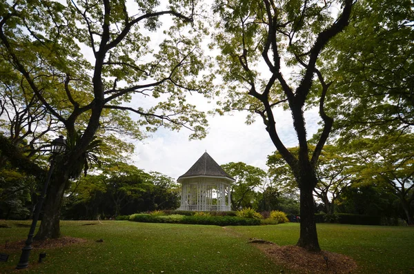 Musikpavillon in singapore botanischen Gärten — Stockfoto