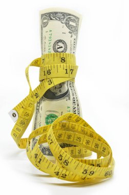 Bir dolar bize para teyp ölçüm