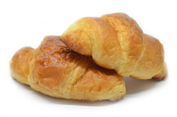 Dois croissants franceses — Fotografia de Stock