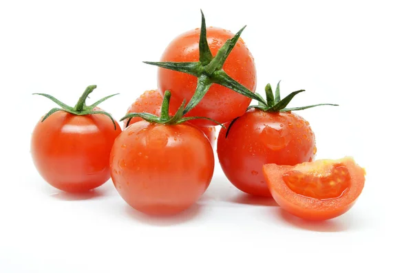 Tomate cereja vermelho — Fotografia de Stock