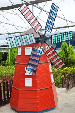 Cameron Highlands güzel Hollanda yel değirmeni