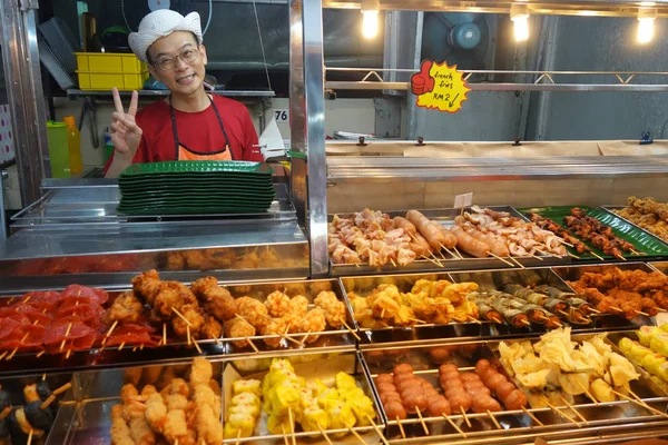 Grill és Shabu-Shabu hívja Lok Lok Penang — Stock Fotó