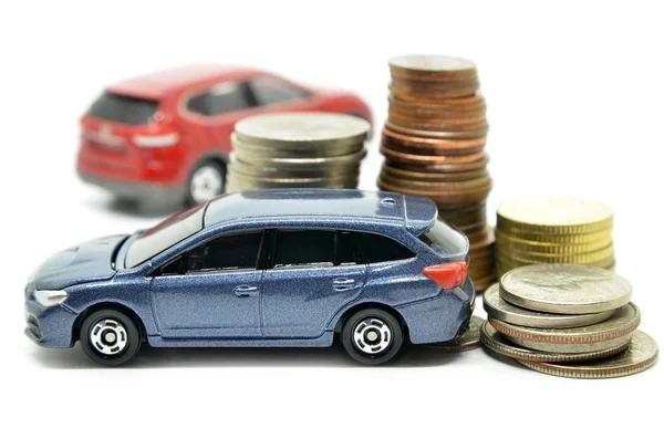 Saving money for a car concept — Stock Photo, Image