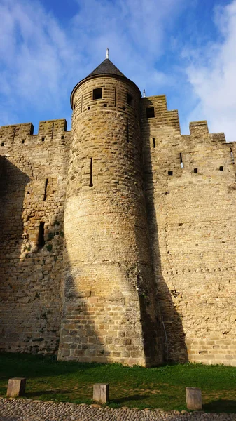 Μεσαιωνικό κάστρο του Καρκασόν, Γαλλία — Φωτογραφία Αρχείου