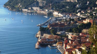  Liman güzel ve Lüks Yatlar Fransa