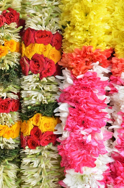 India garland for worship Hindu God — Stock Photo, Image