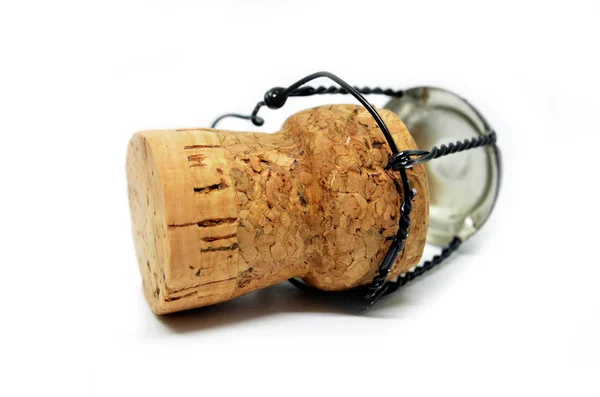 Cork dari botol sampanye — Stok Foto