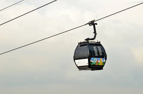 Teleféricos de Singapura a Sentosa — Fotografia de Stock