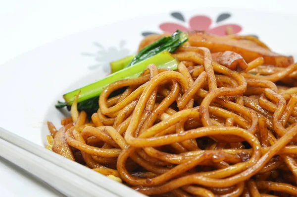 Vegetable fried noodle — Stock Photo, Image