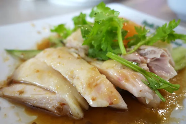 ข้าวไก่สิงคโปร์ — ภาพถ่ายสต็อก