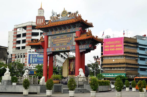 Chinatown πύλη Yoawarach για: Μπανγκόκ — Φωτογραφία Αρχείου