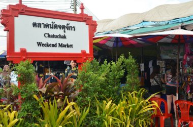 Jatujak veya Bangkok Chatuchak pazarı