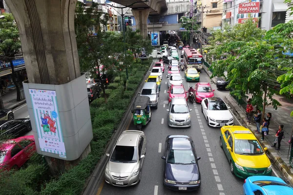Traffic condition in Bangkok — Stock Photo, Image