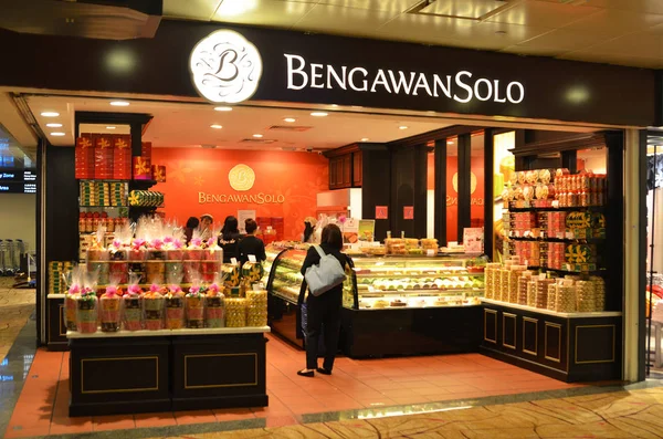 Bengawan Solo shop located in Changi Airport, Singapur —  Fotos de Stock