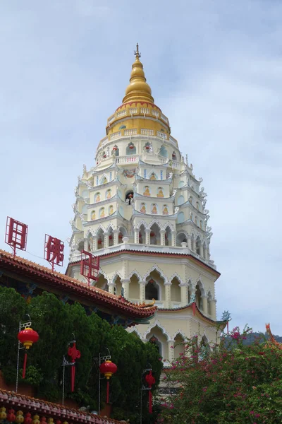 佛教寺庙林克落马寺在槟城 — 图库照片