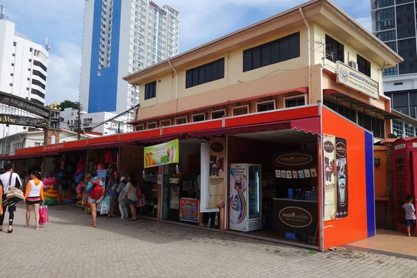 Jesselton Point Waterfront at Kota Kinabalu ,Sabah — Stock Photo, Image