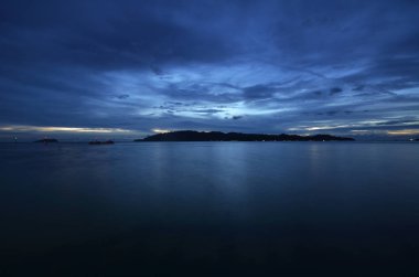 Kota Kinabalu, Sabah gün batımı görünümü